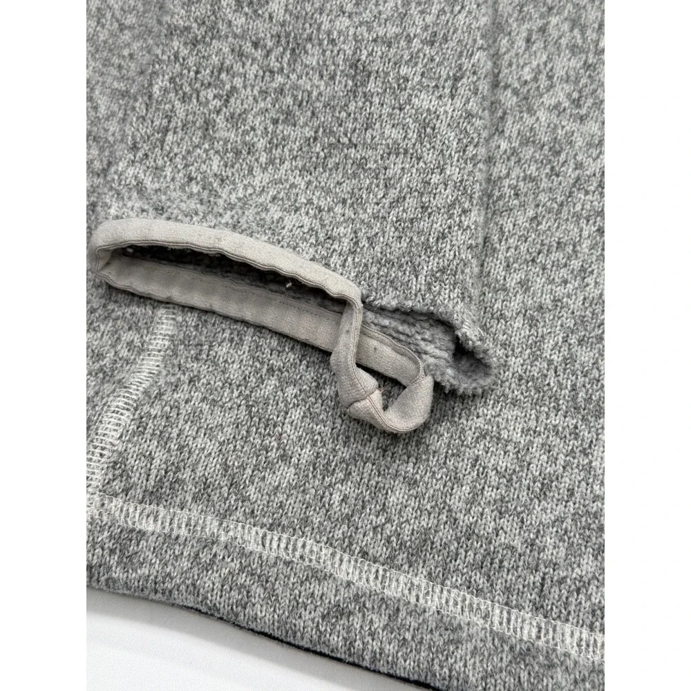 The North Face Mens Gordon Lyons 1/4 Zip‎ Fleece Pullover Heather Grey Large